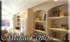 Media Centers - TV, Entertainment, Bookcases, Plasma TV casing, etc.